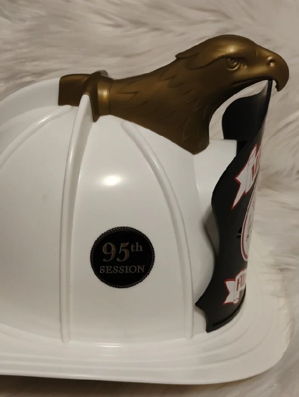 (C-77) Michigan Fire Caucus 95th Session Commemorative Helmut
